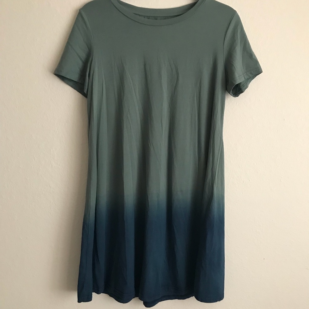 Ombré T shirt Dress